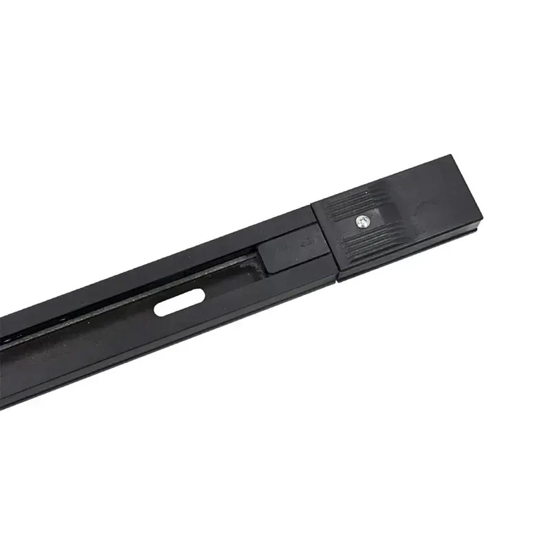 Trilho Eletrificado 1 50m Simples Preto