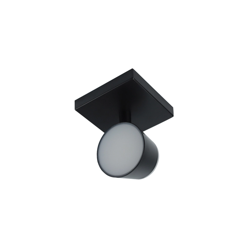 Spot De Sobrepor Nordecor Cylin Redondo Led 7w Bivolt Preto 6265