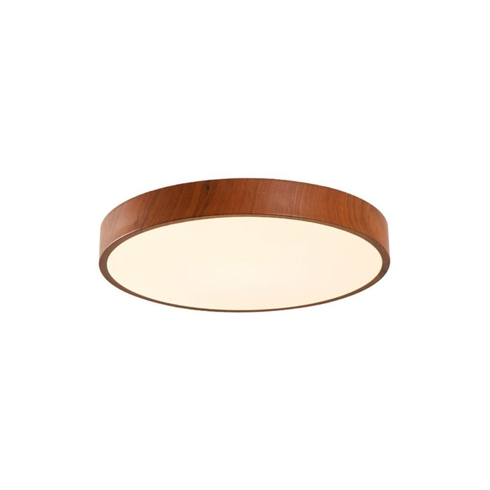 Plafon Nordecor Oris 2452 40cm Led Bivolt Imbuia Imbuia