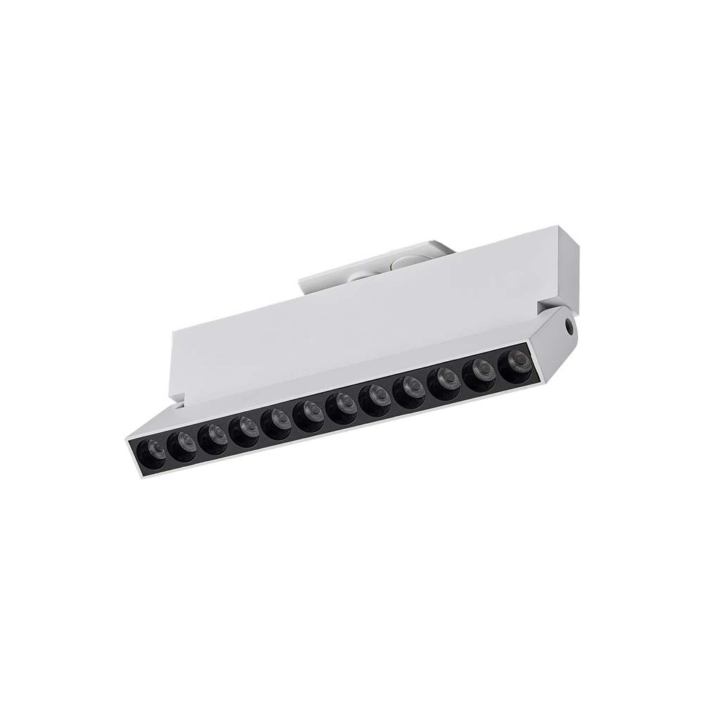 Módulo Led Projetor Para Trilho Nordecor Duli 12w 22cm Bivolt Branco 3000k Luz Amarela