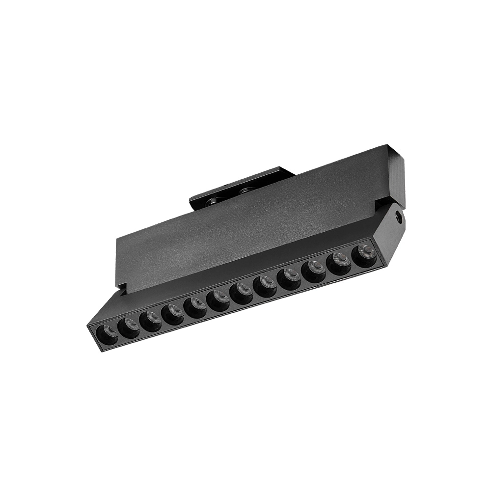 Módulo Led Projetor Para Trilho Nordecor Duli 12w 22cm Bivolt Preto 4000k Luz Neutra