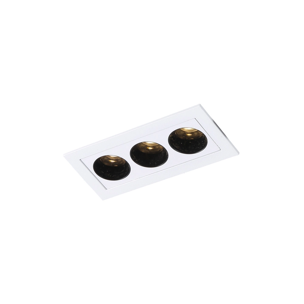 Spot De Embutir Nordecor Powerus Led 6w Bivolt Branco 3000k Luz Amarela
