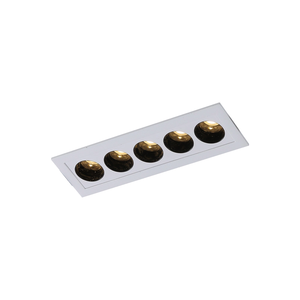 Spot De Embutir Nordecor Powerus Led 10w Bivolt Branco 3000k Luz Amarela