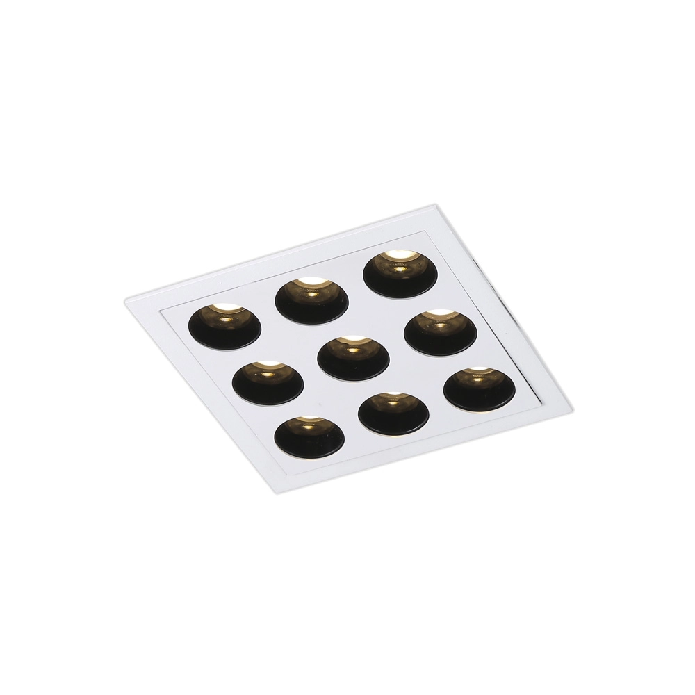 Spot De Embutir Nordecor Powerus Led 18w Bivolt Branco 3000k Luz Amarela