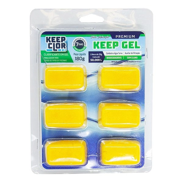 Keepclor Keepgel Clarificante Gel 6x30g