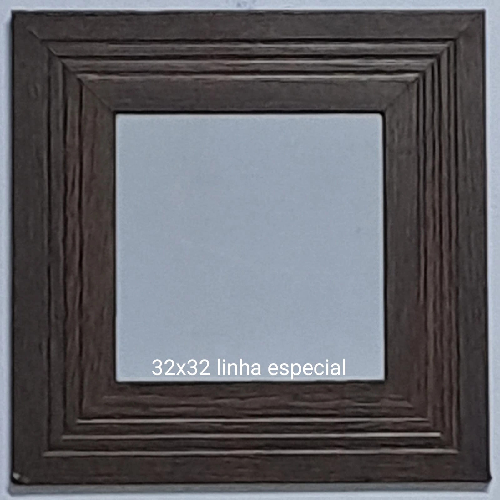 Espelho Moldura Trabalhada 32x32cm 296 Sul Catarinense
