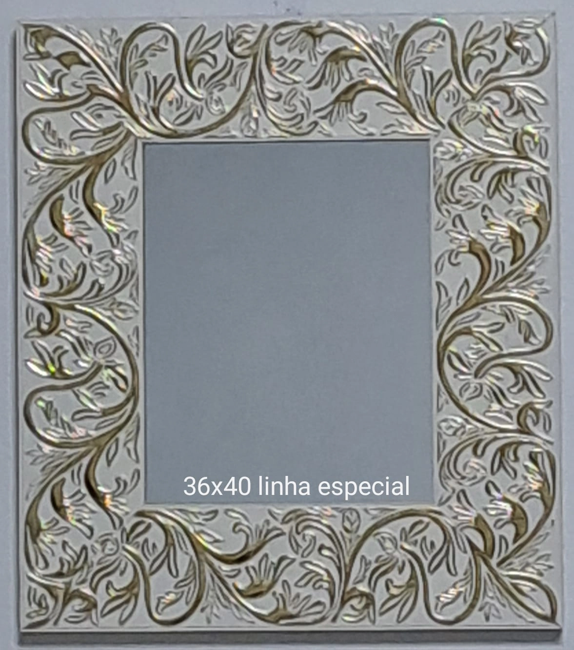 Espelho Moldura Trabalhada 36x40cm 282 Sul Catarinense