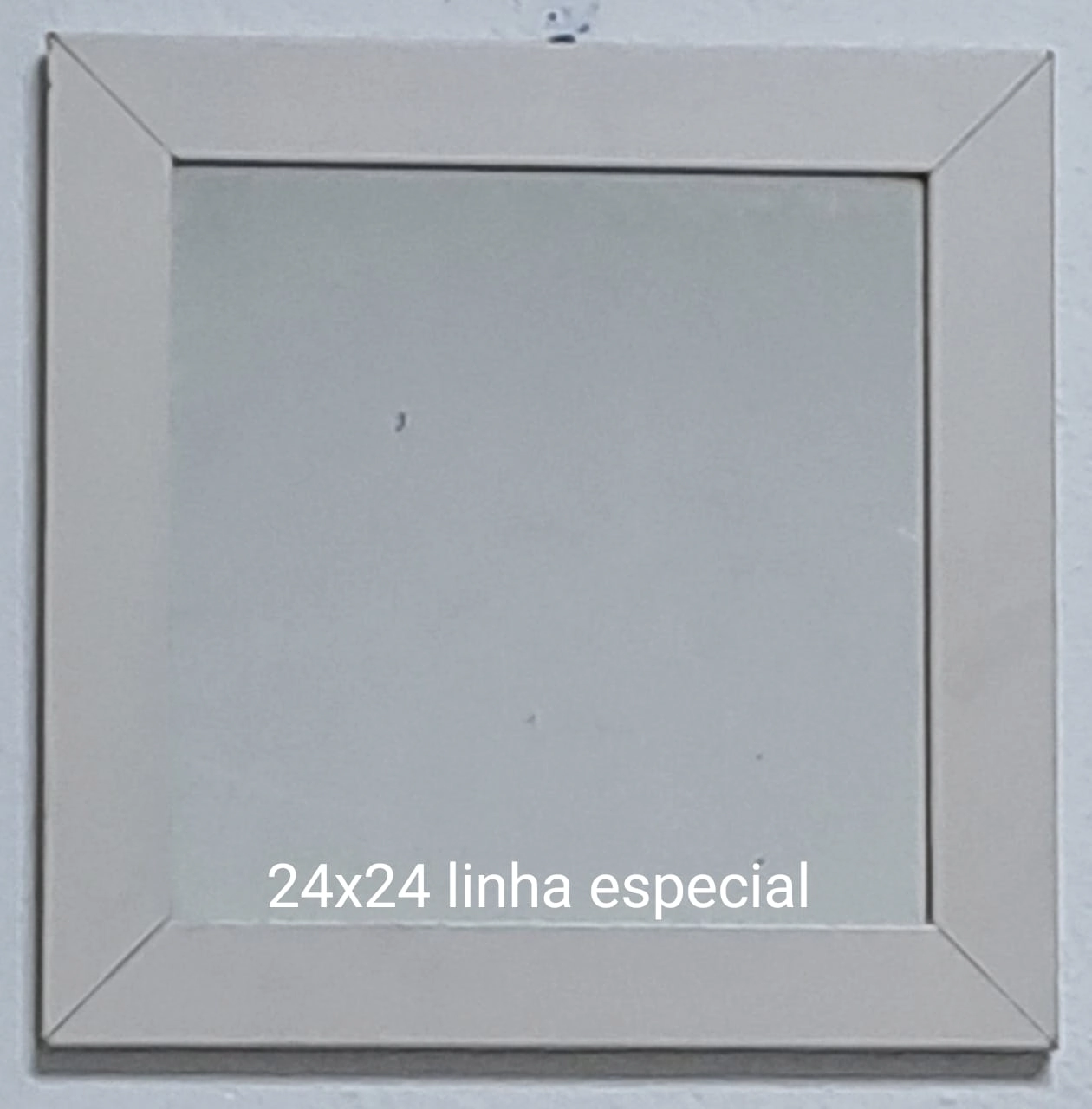Espelho Moldura Lisa Moldura Lisa 24x24cm 400 Sul Catarinense
