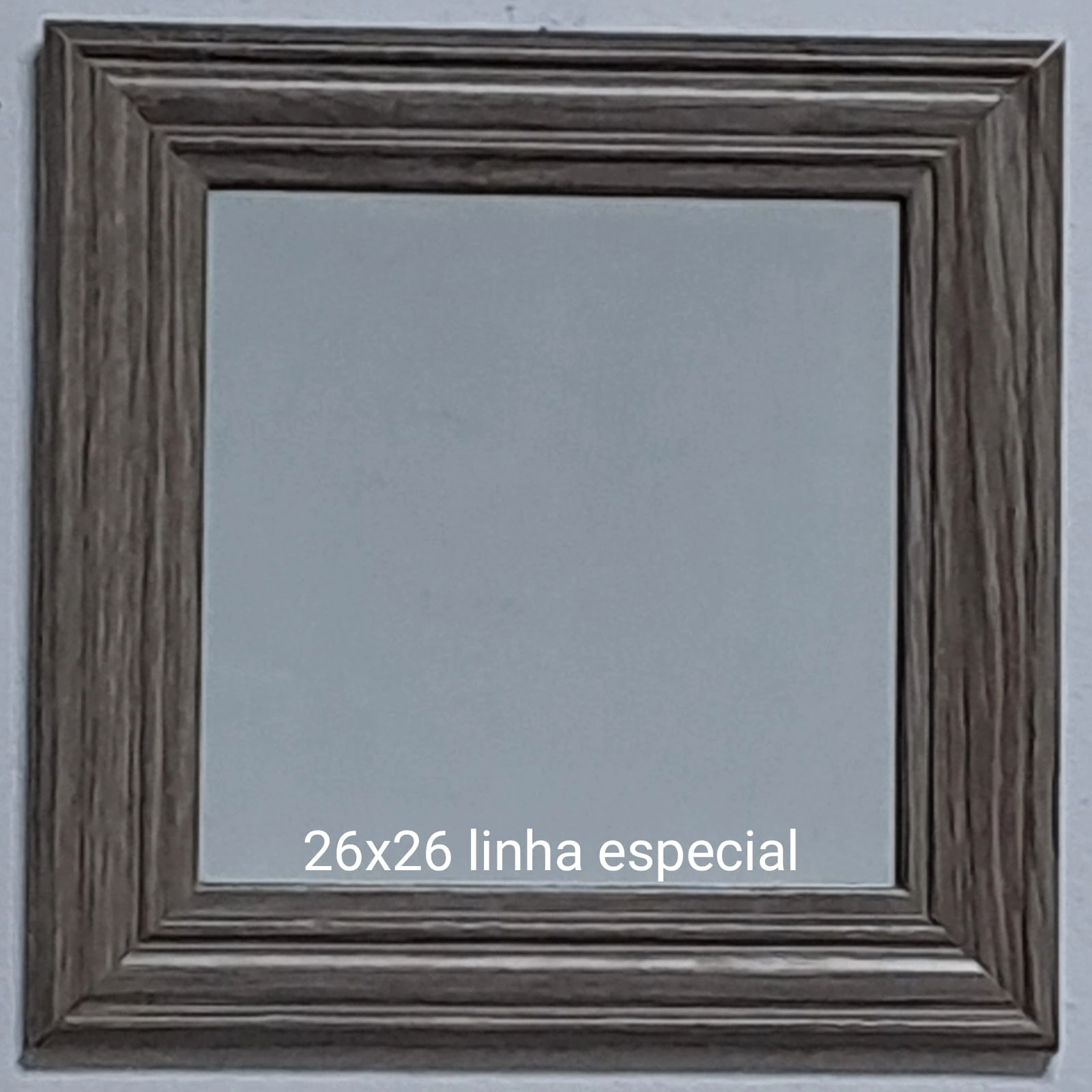 Espelho Moldura Lisa Moldura Lisa 26x26cm 310 Sul Catarinense
