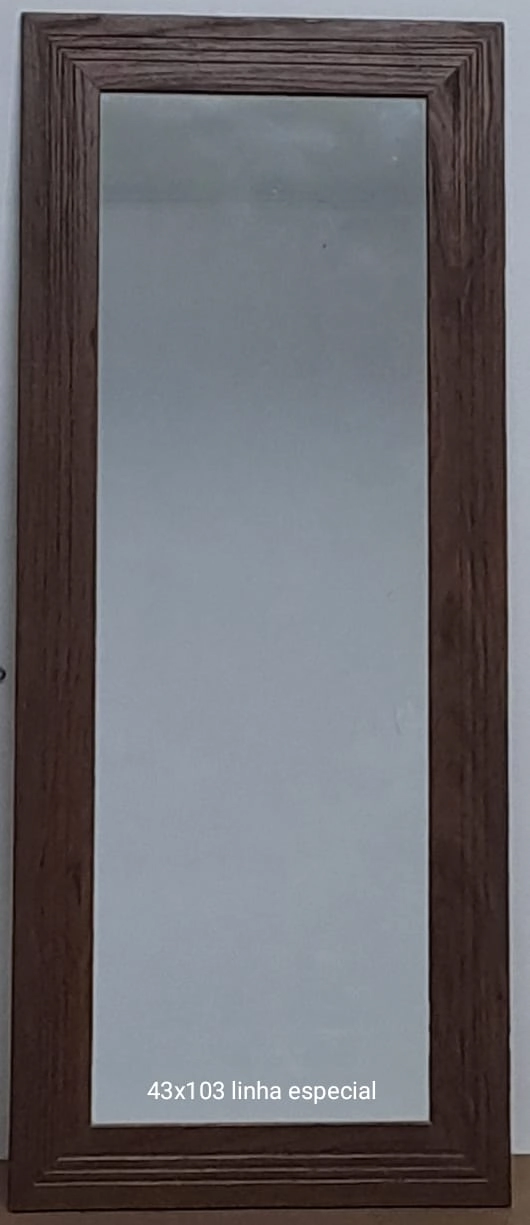 Espelho Moldura Lisa Moldura Lisa 43x103cm 570 Sul Catarinense