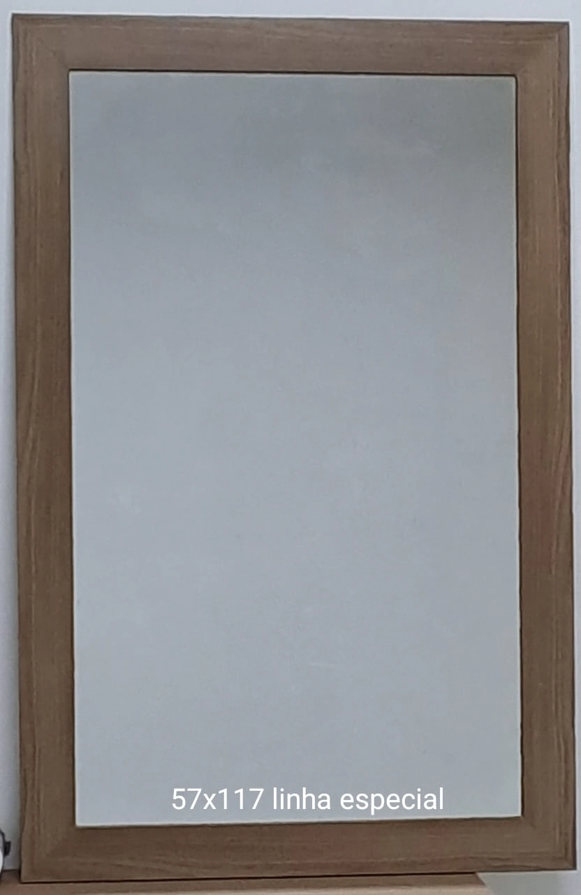 Espelho Moldura Lisa Moldura Lisa 57x117cm 572 Sul Catarinense
