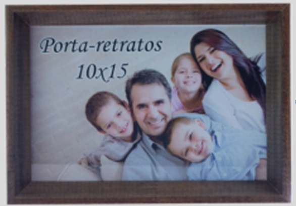 Porta Retrato Madeira Chanfrada P 10x15 3515 532 Sul Catarinense