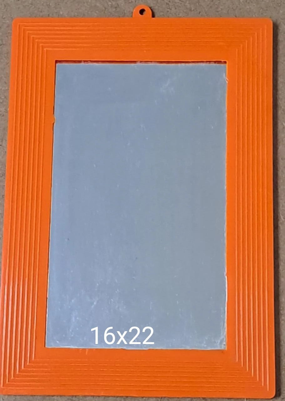 Espelho Moldura Lisa Laranjinha 16x22cm Sc86 Sul Catarinense