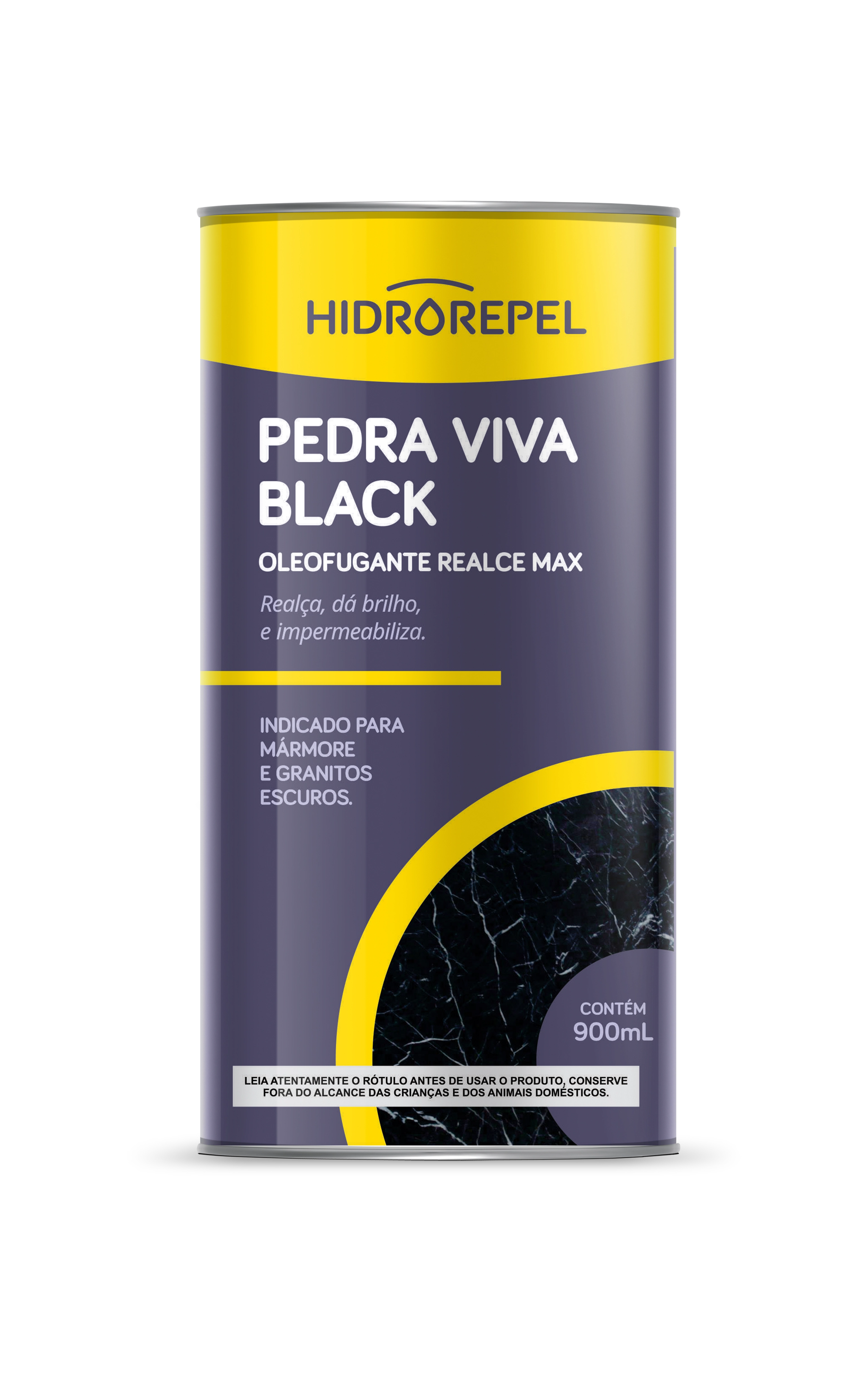 Pedra Viva Black 900 Ml - Hidrorepel