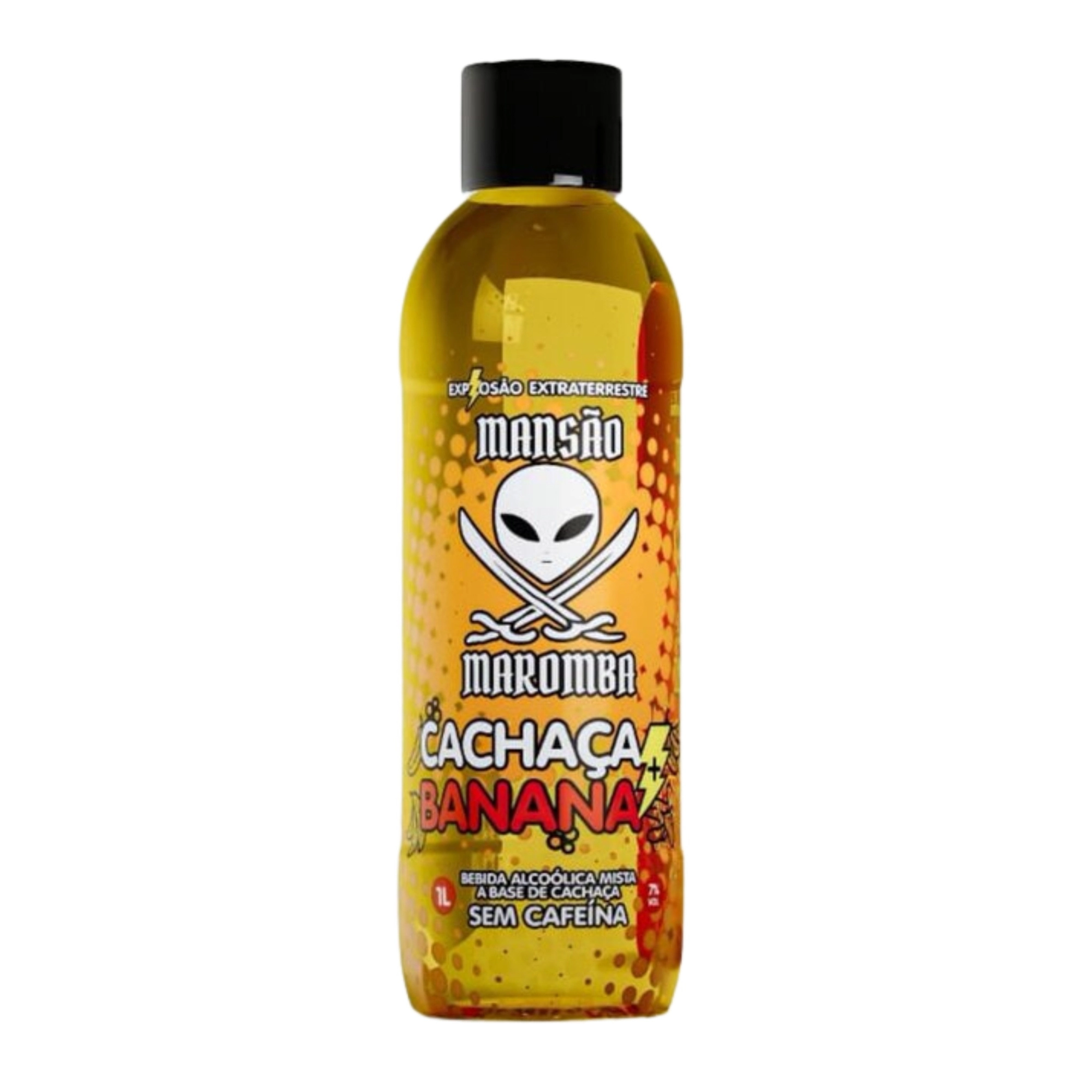 Coquetel Alcoolico Mansao Maromba 1l Cachaca Banana