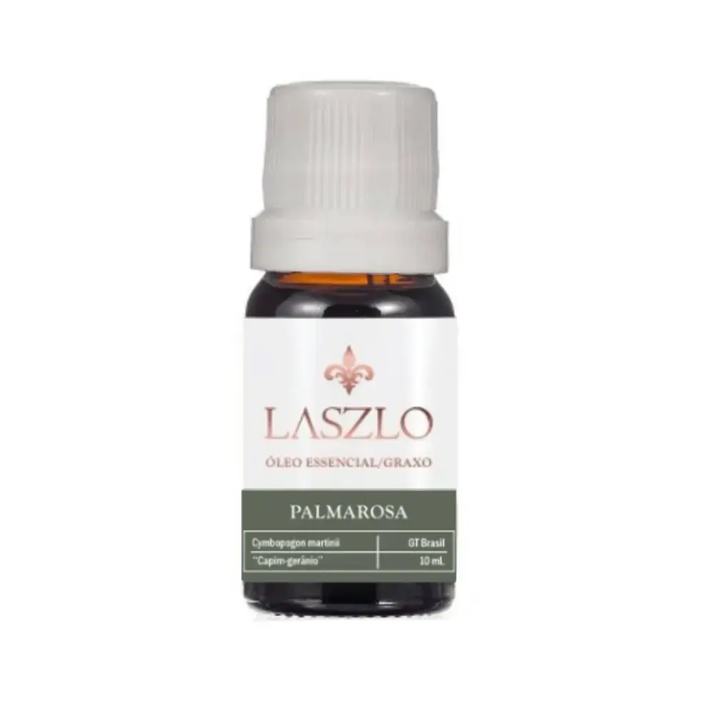 Óleo Essencial Palmarosa GT Brasil 10ml - Laszlo