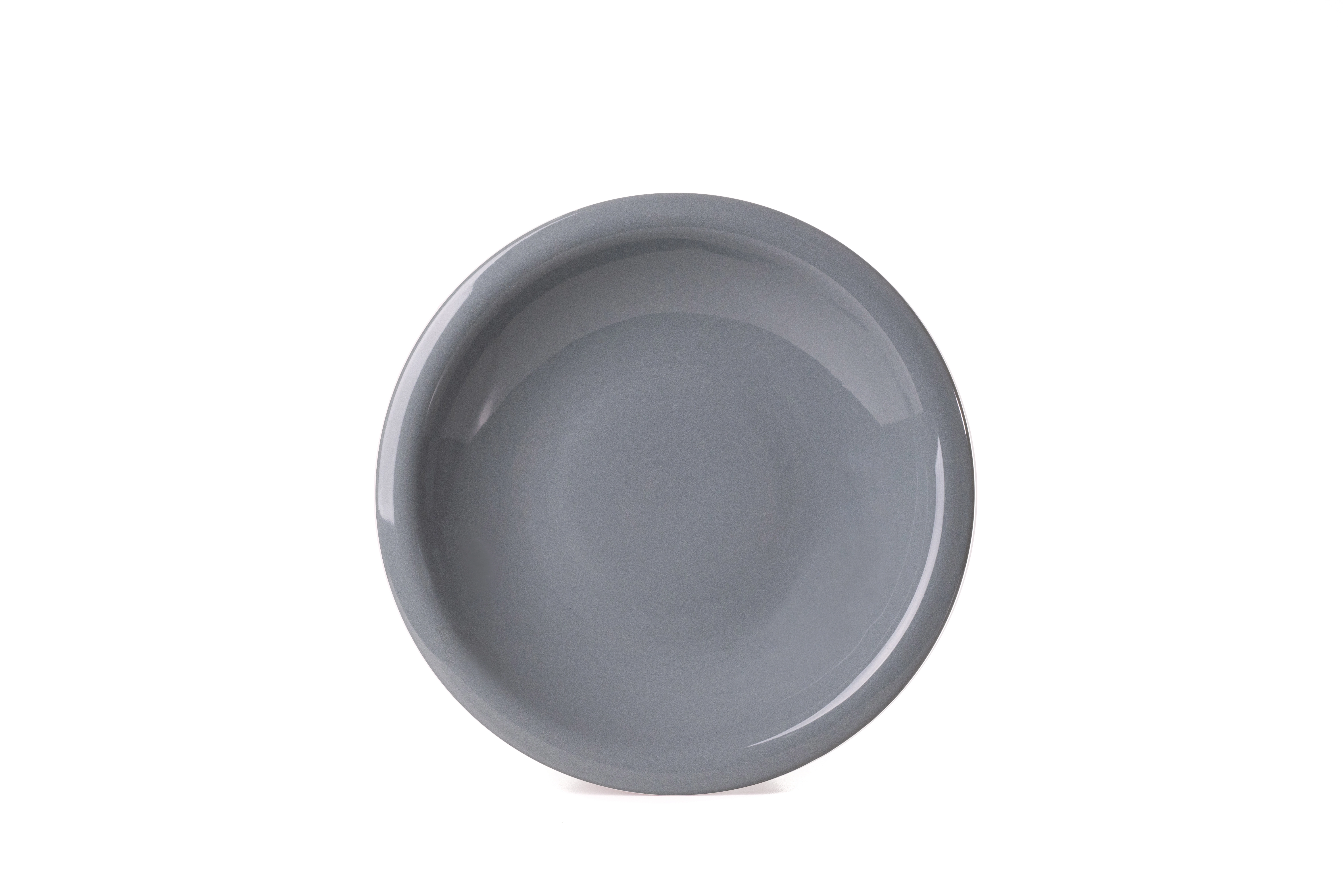 Prato Raso De Cerâmica Collore Terra Cota 25cm Cerâmica Beatriz