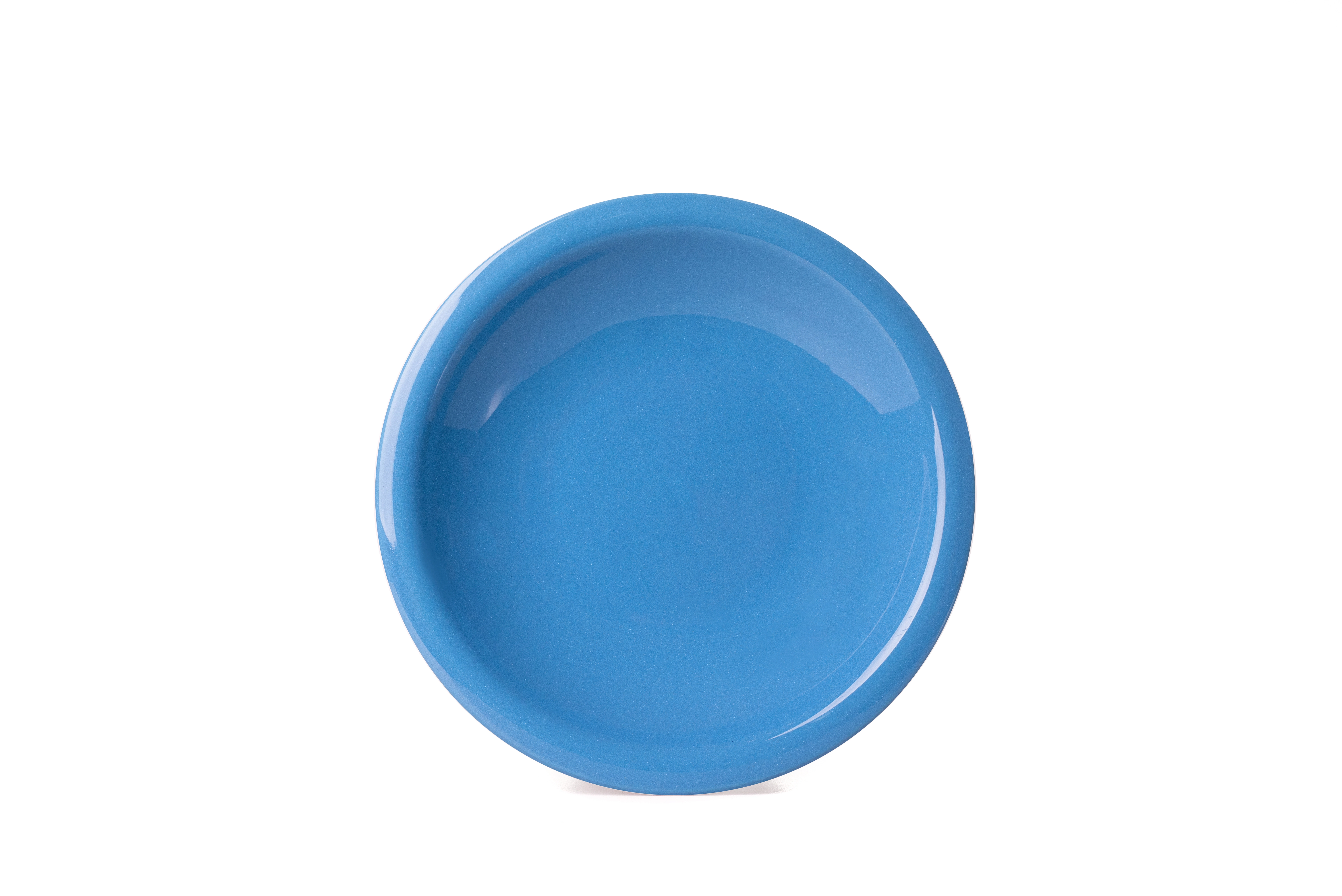 Prato Sobremesa Collore 19cm Azul