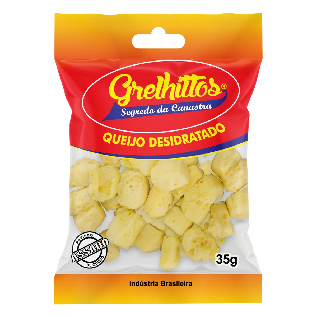 Queijo Parmesão Desidratado Grelhittos Pacote 35g