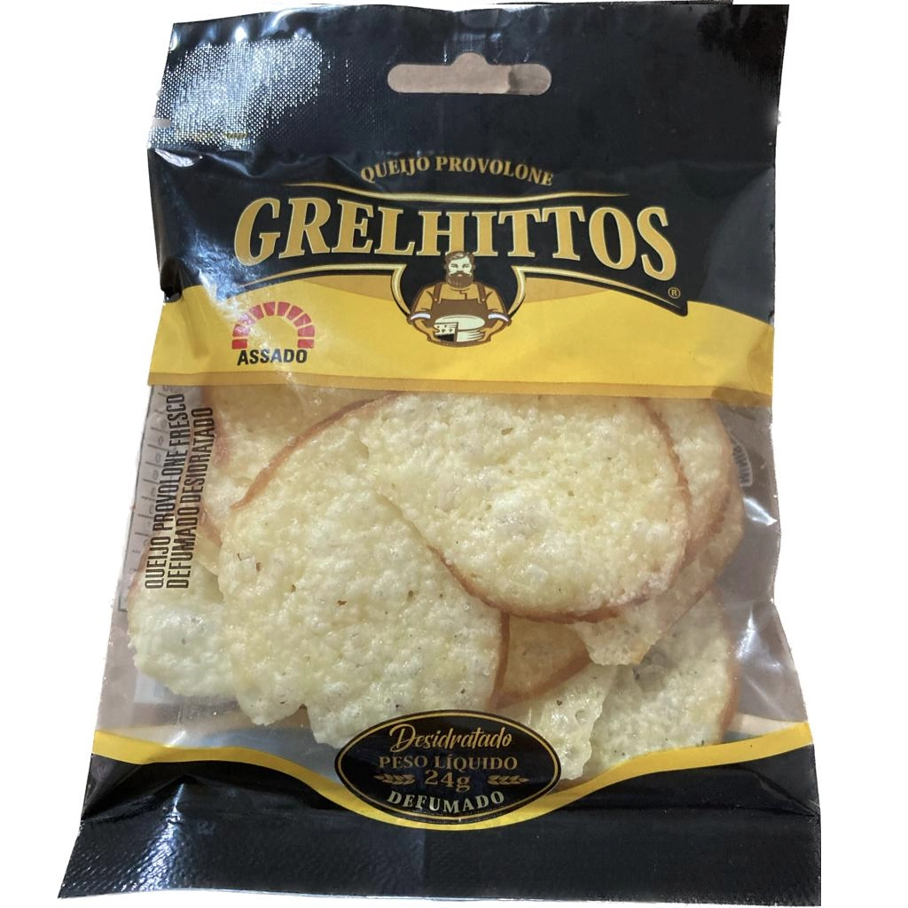 Queijo Provolone Grelhitos Defumado Desidratado 24g