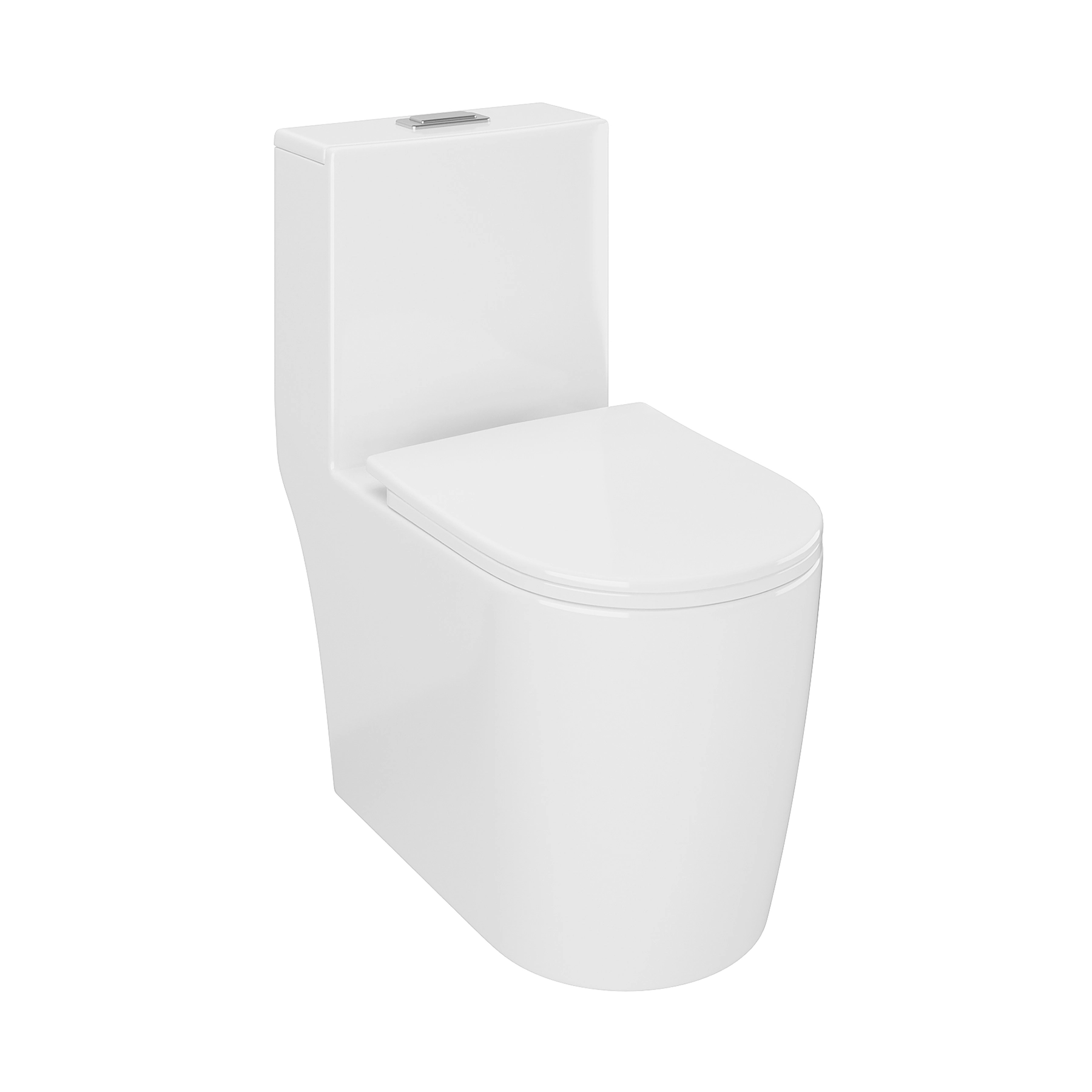 Vaso Sanitário Monobloco Produzido Em Cerâmica Incluindo Assento Sanitário, Anel De Vedação E Manual - Vab0036-c