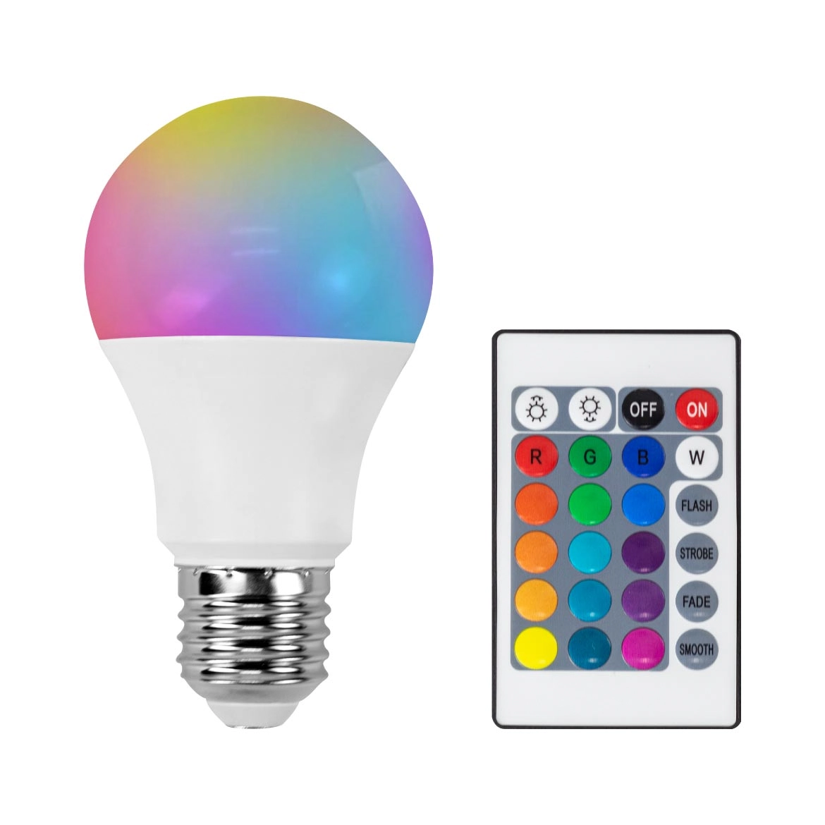 Lâmpada Led A60 7w Rgb Bivolt E27 Lp 80082 Opus St2650