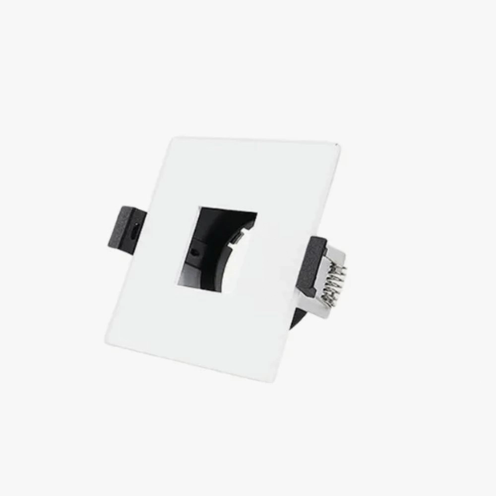 Spot De Embutir Face Plana Quadrada Mr16 Branco Opus