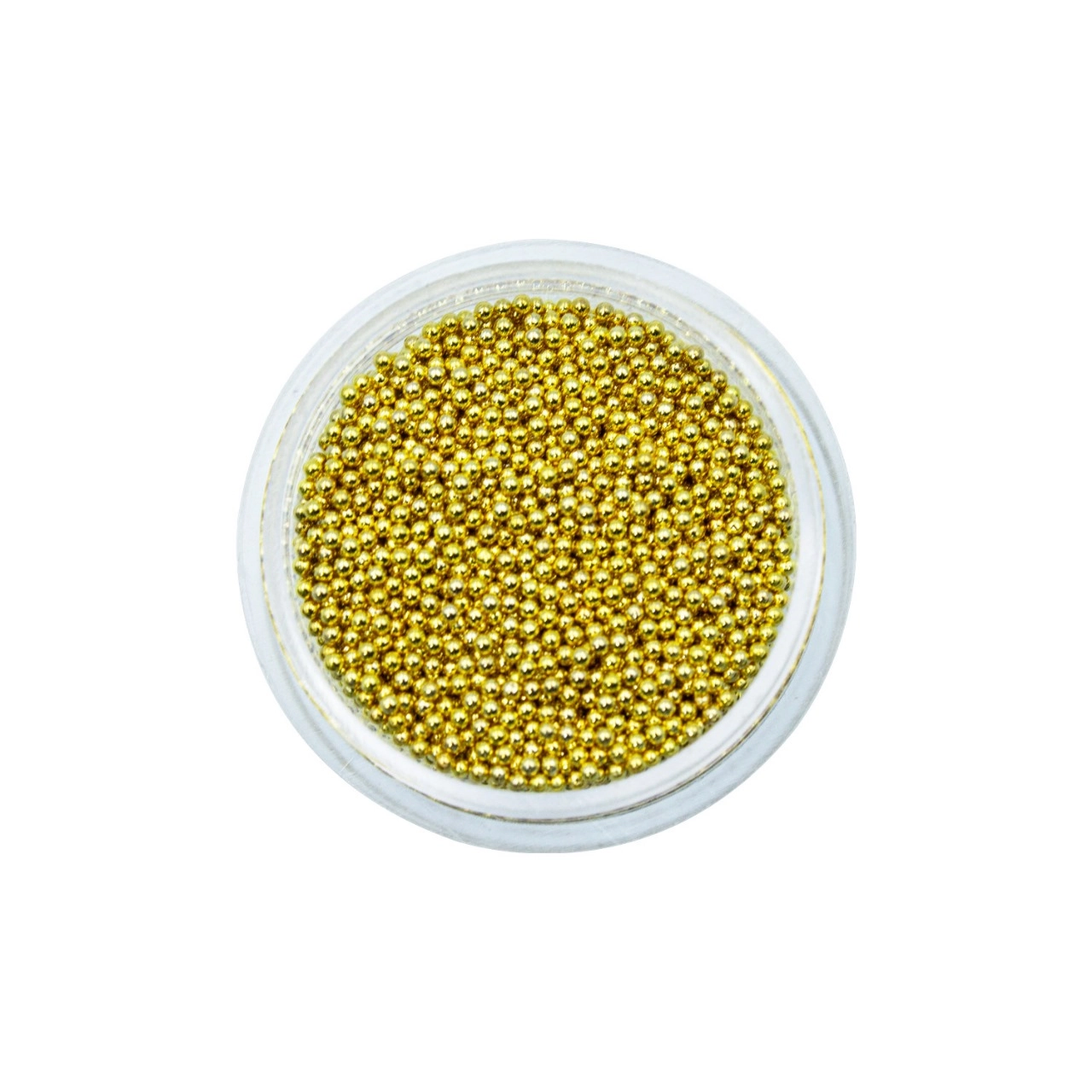 Decoracao P/unhas Arte Seducao Pedraria Caviar Ouro 5g