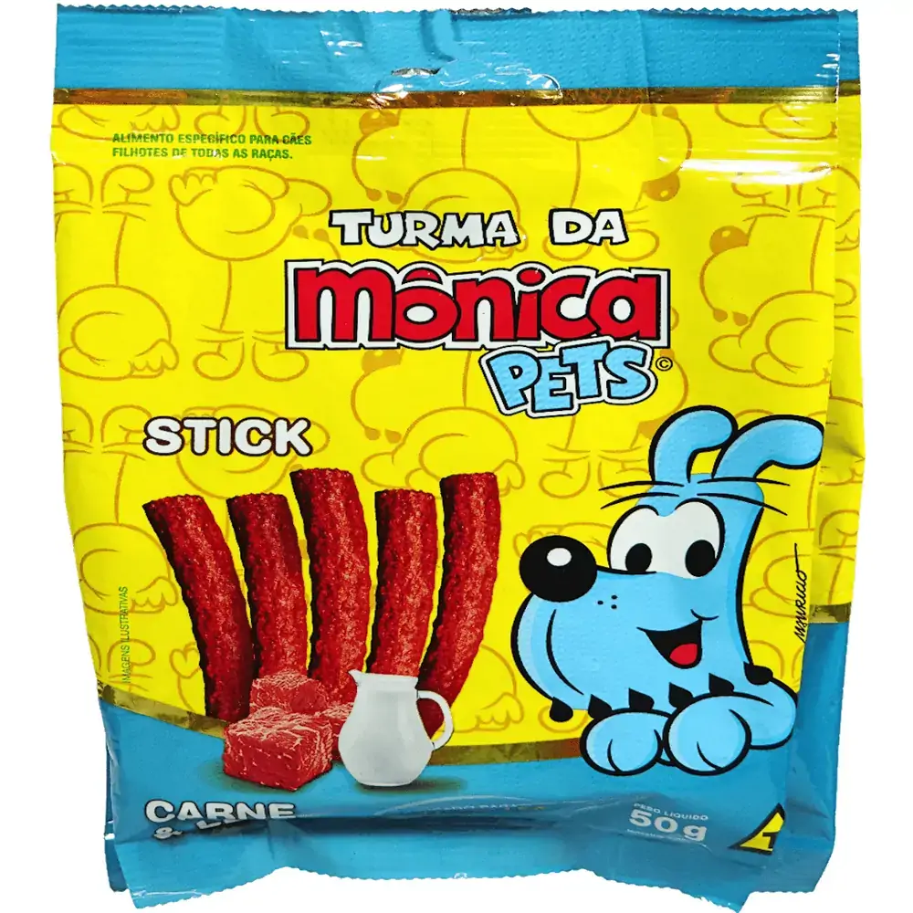 Turma Da Monica Bifinho Filhote Carne E Leite 50g