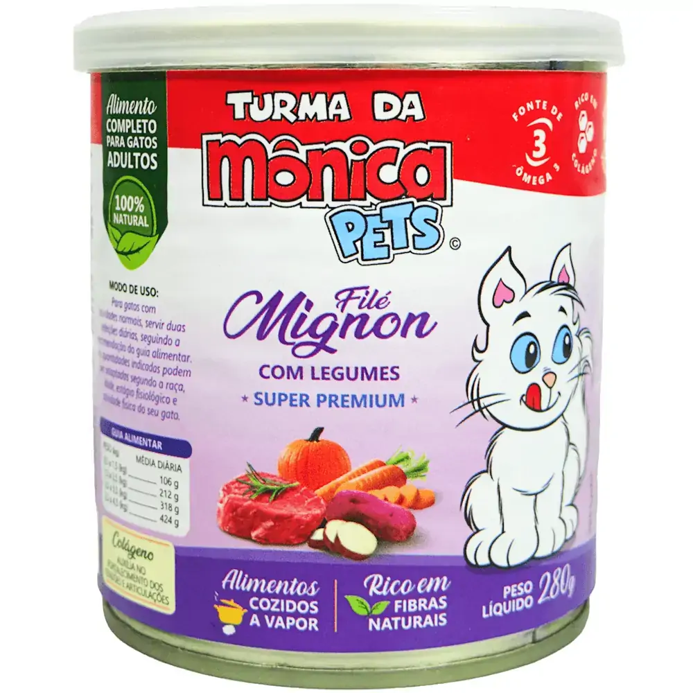 Filé Mignon Turma Da Mônica Pets 280g