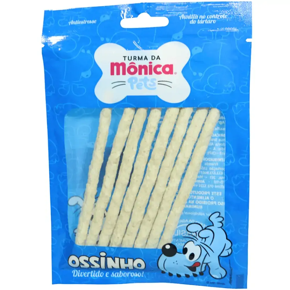 Petisco Palito 8mm Turma Da Mônica 8un