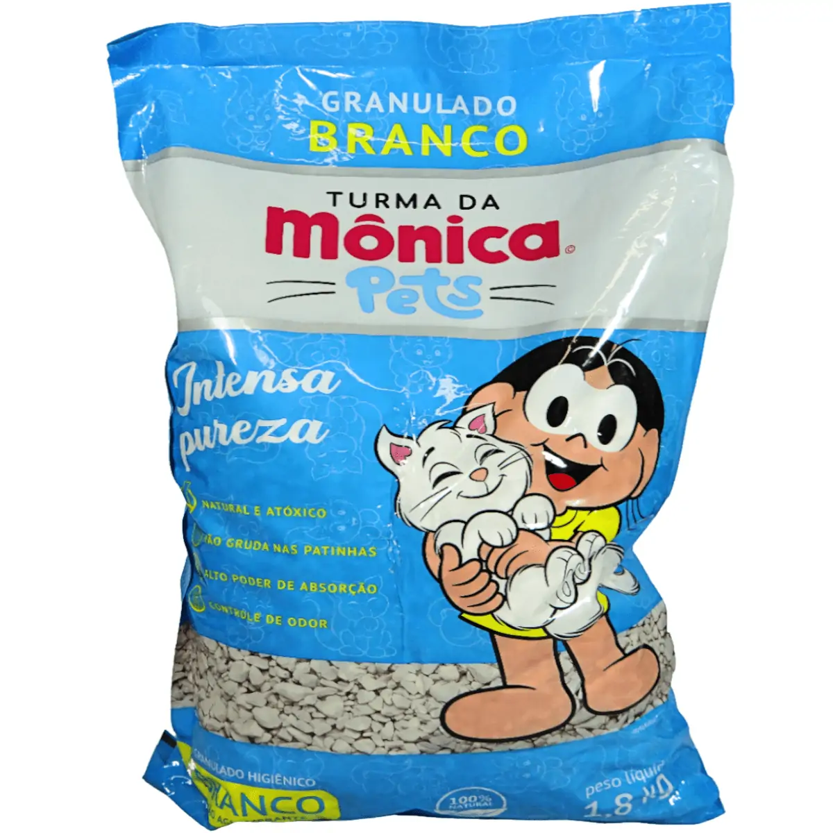 Granulado Branco Turma Da Mônica Pet Friends 1,8kg