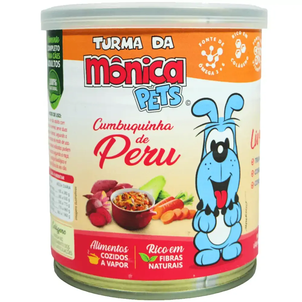 Ração úmida Para Cães Cumbuquinha De Peru Turma Da Mônica 280g