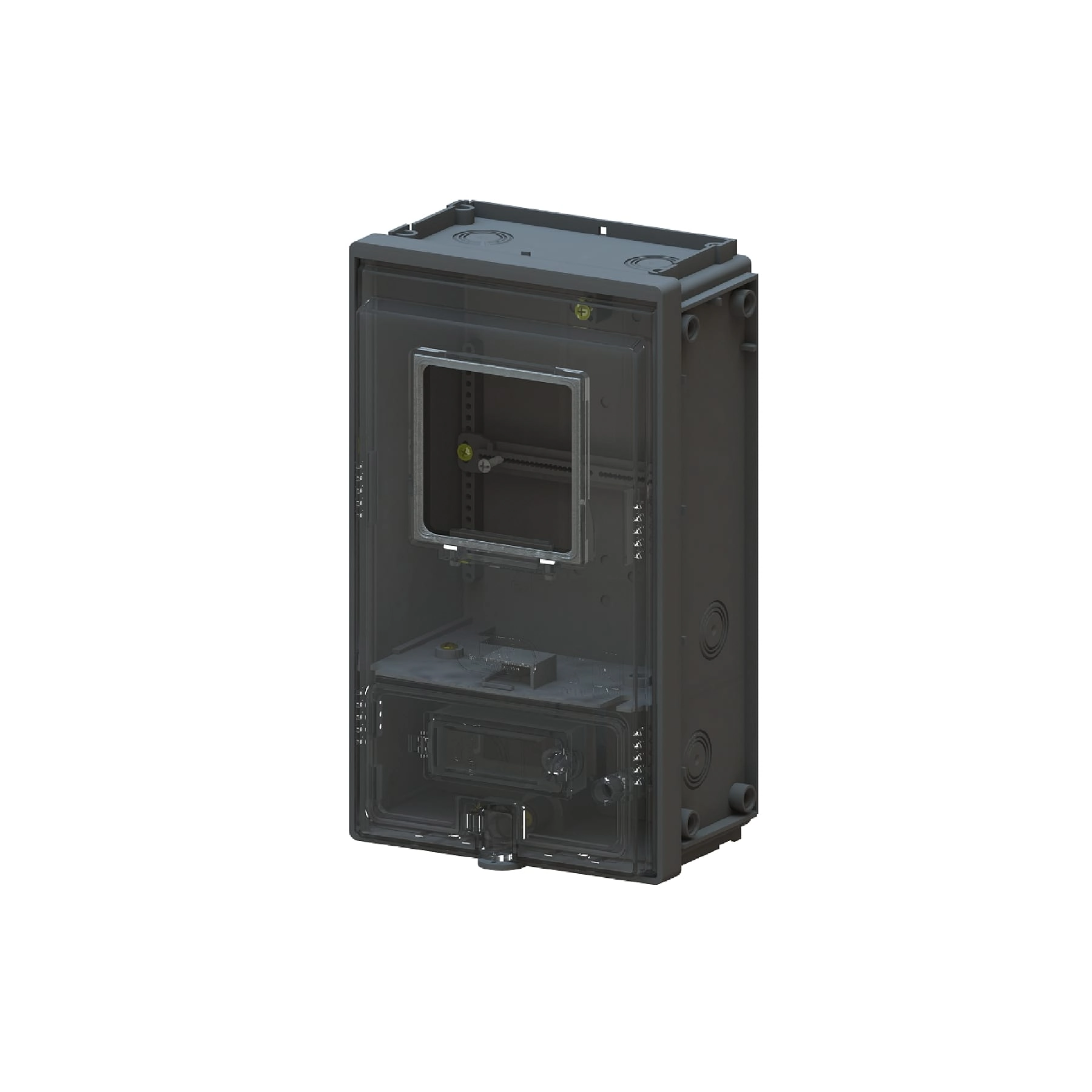 Caixa Monofasica Visor Vidro Cinza Cmd1 M9 Padrao 2022 Taf