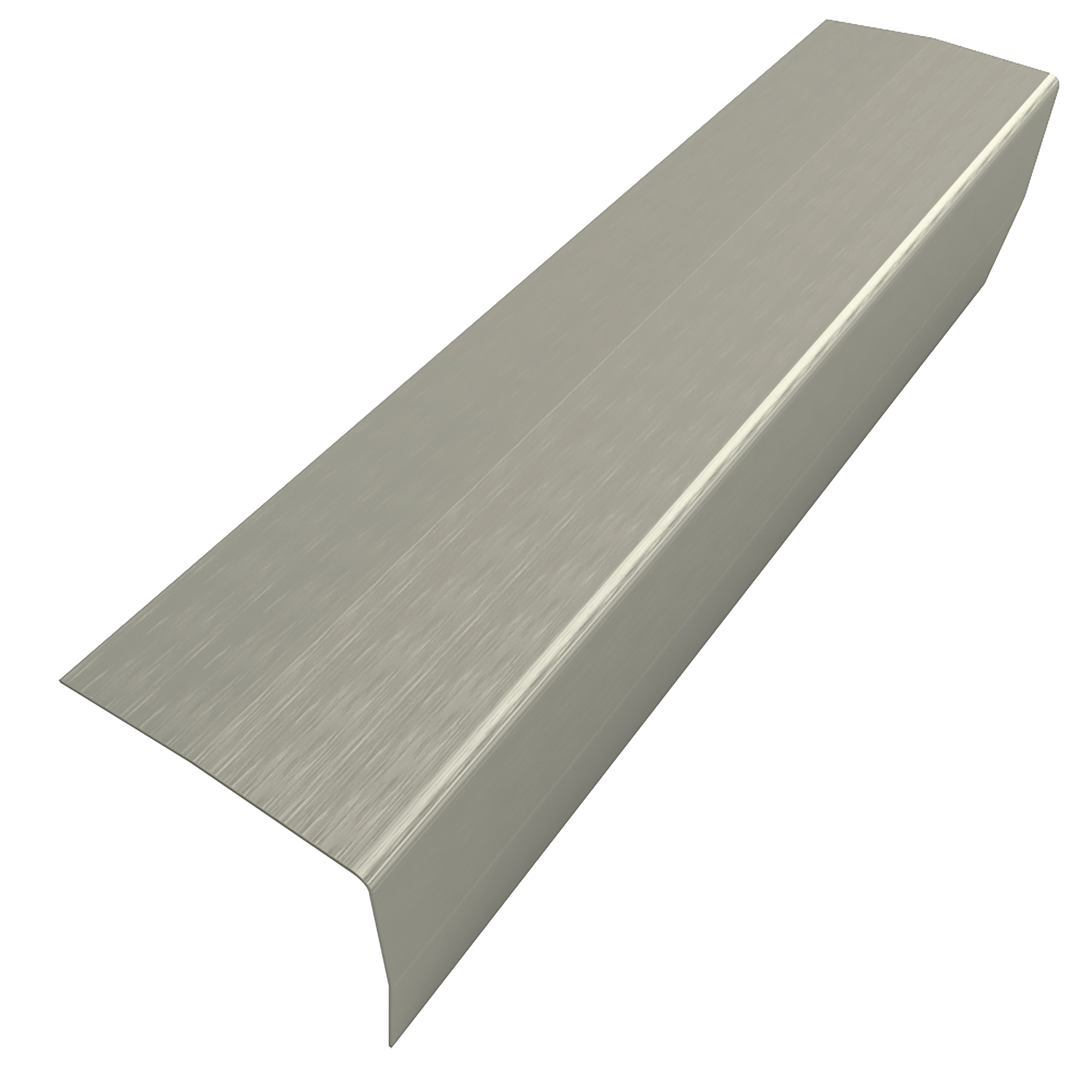 Perfil Cantoneira De Aço Inox 304, Escovado - 40 X 40 X 2980 Mm