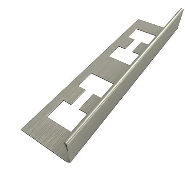 Perfil L Inox 304, Esc L2mm A2,0cm C90Cm