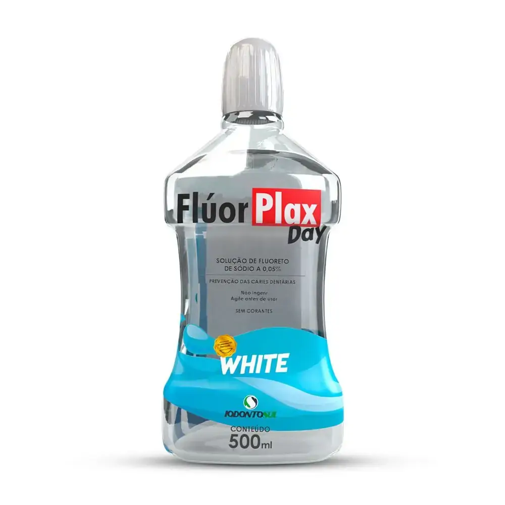 Flúor Plax Day White 500ml - Iodontosul