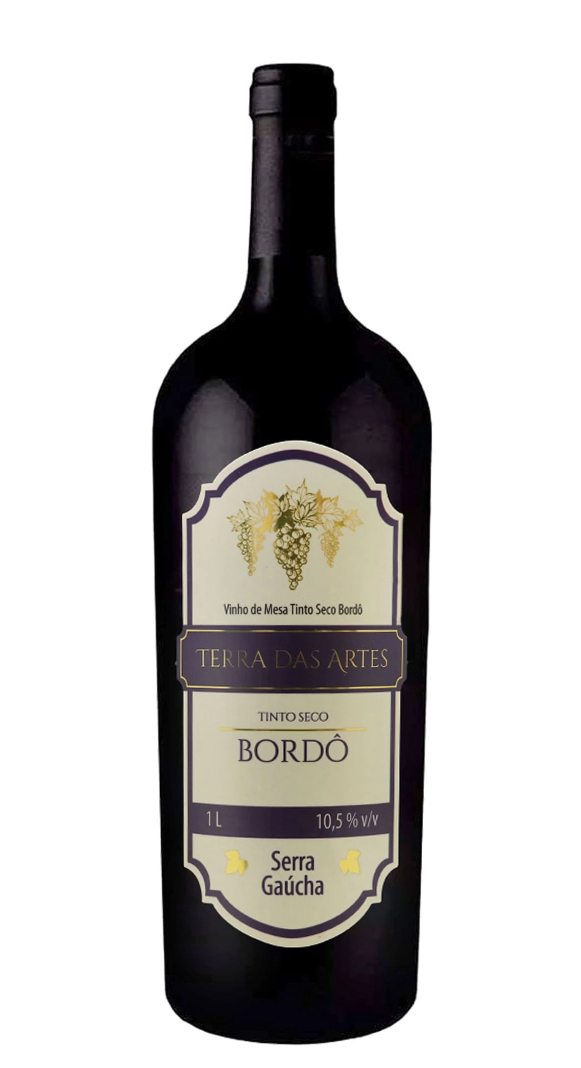 Vinho Terra Das Artes 1lt Bordo Seco