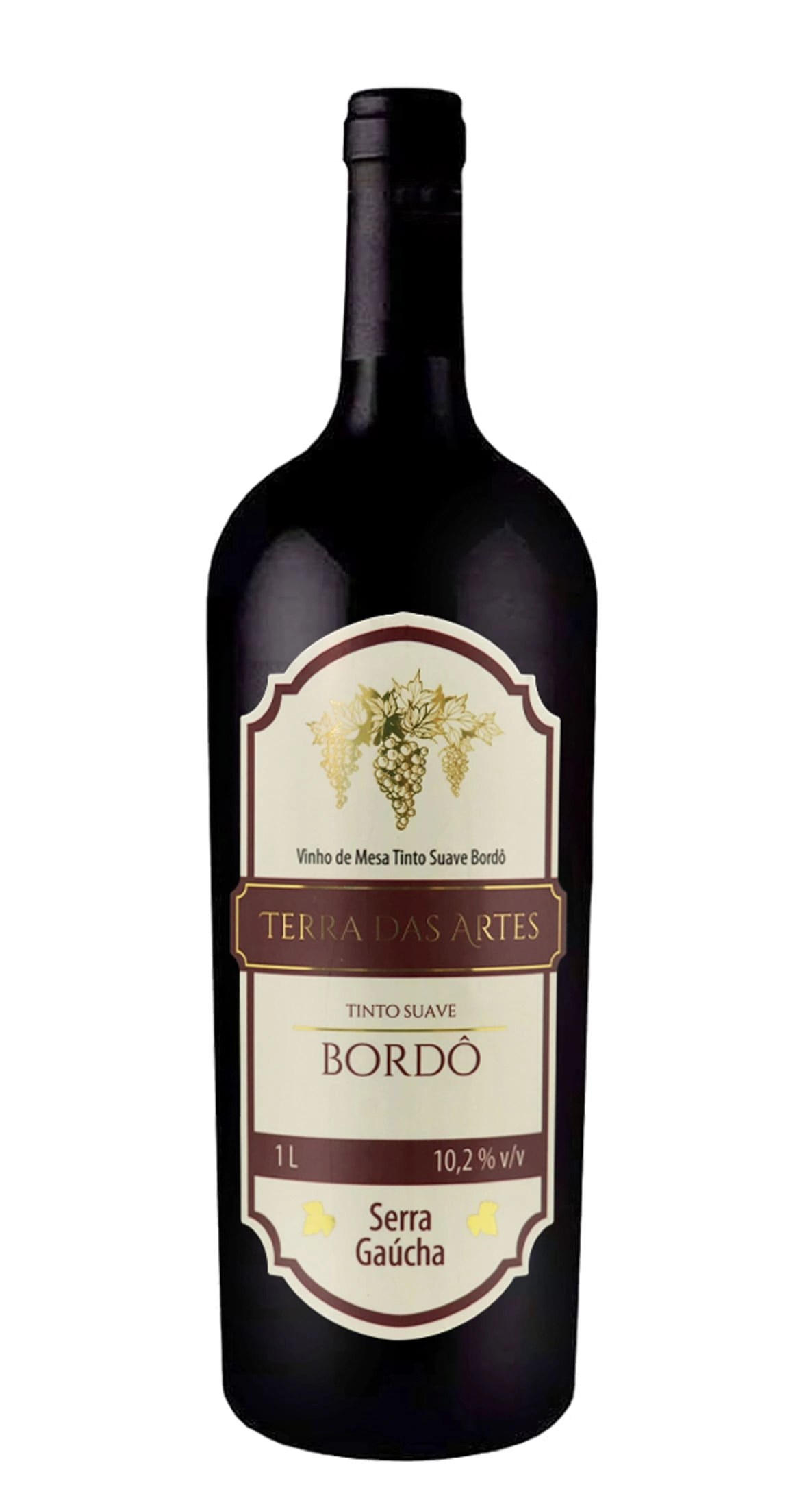 Vinho Terra Das Artes 1lt Bordo Suave