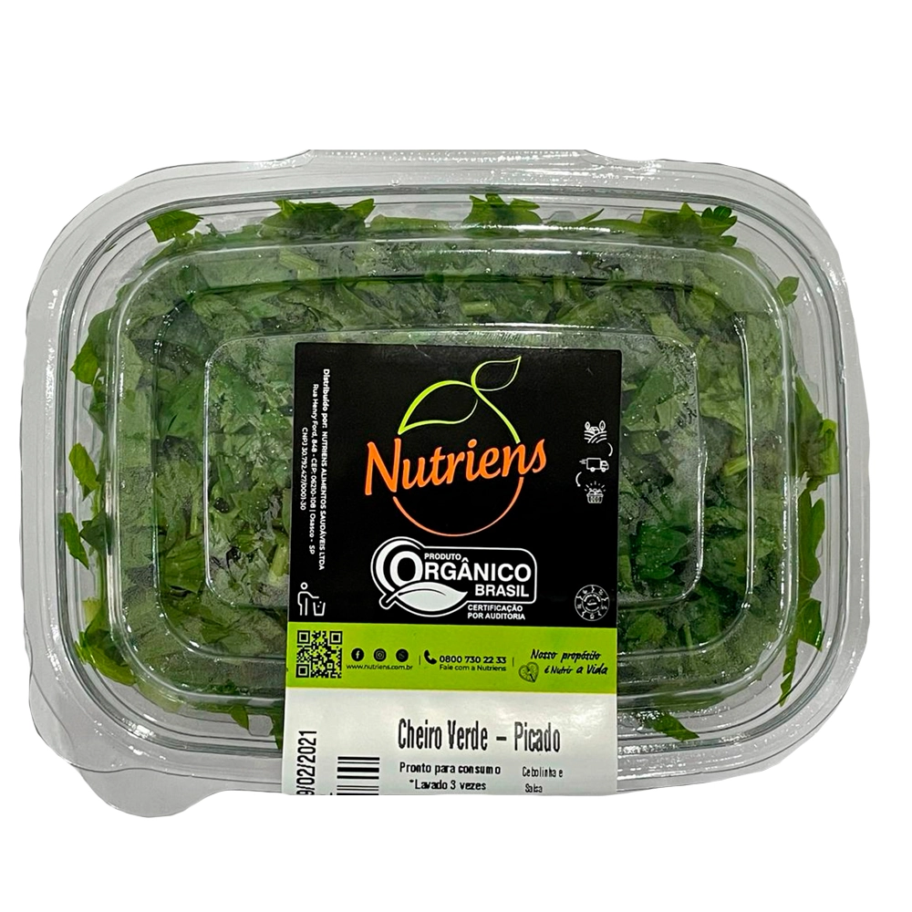 Cheiro Verde Picado Orgânico 60g