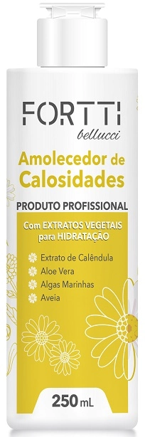 Amolecedor De Calosidades Fortti Bellucci 250ml Extratos Vegetais