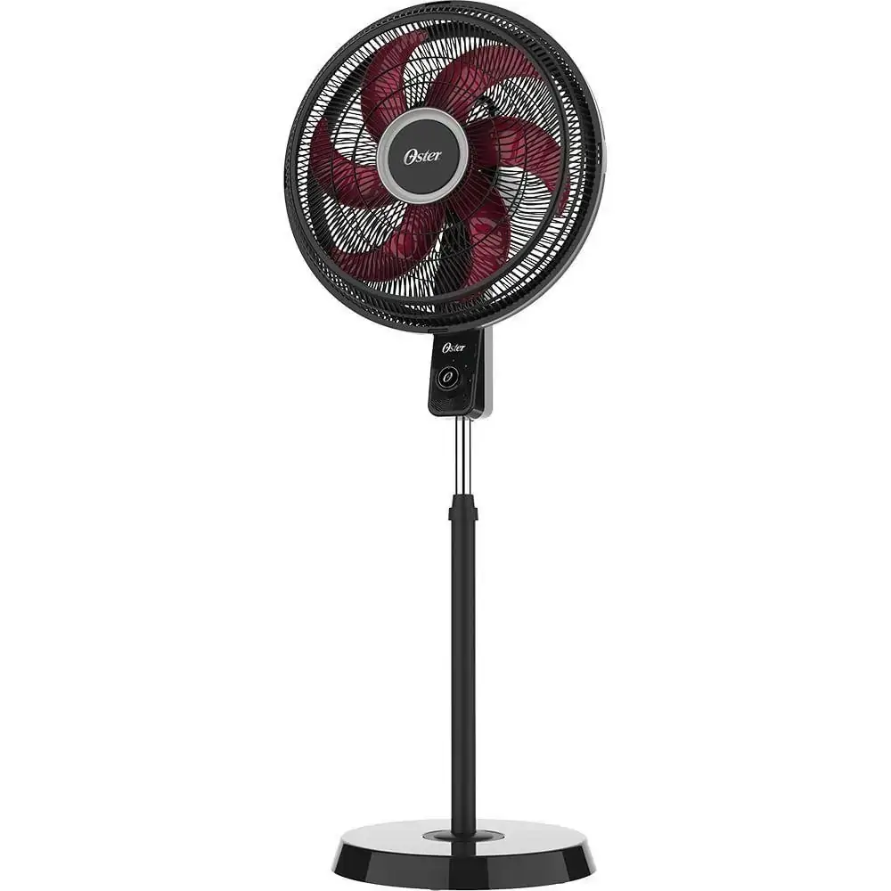 Ventilador Oster OVTR881 Preto/Vermelho 140W 127V