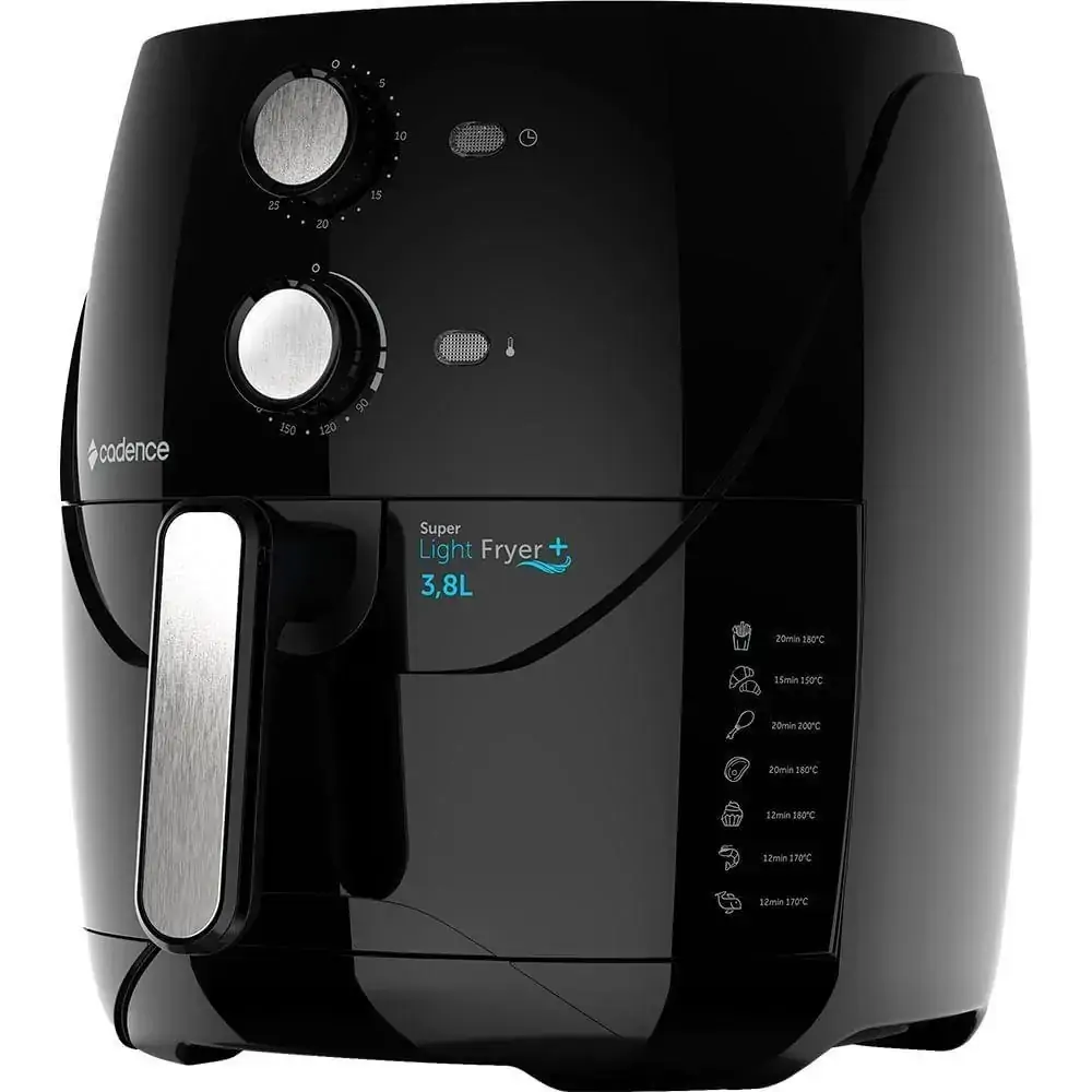 Fritadeira Sem óleo 3,8l Cadence Super Light Fryer 127V - 110V