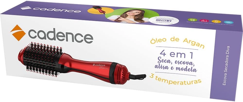 Escova Secad Cadence Diva Esc704 Vm 127v
