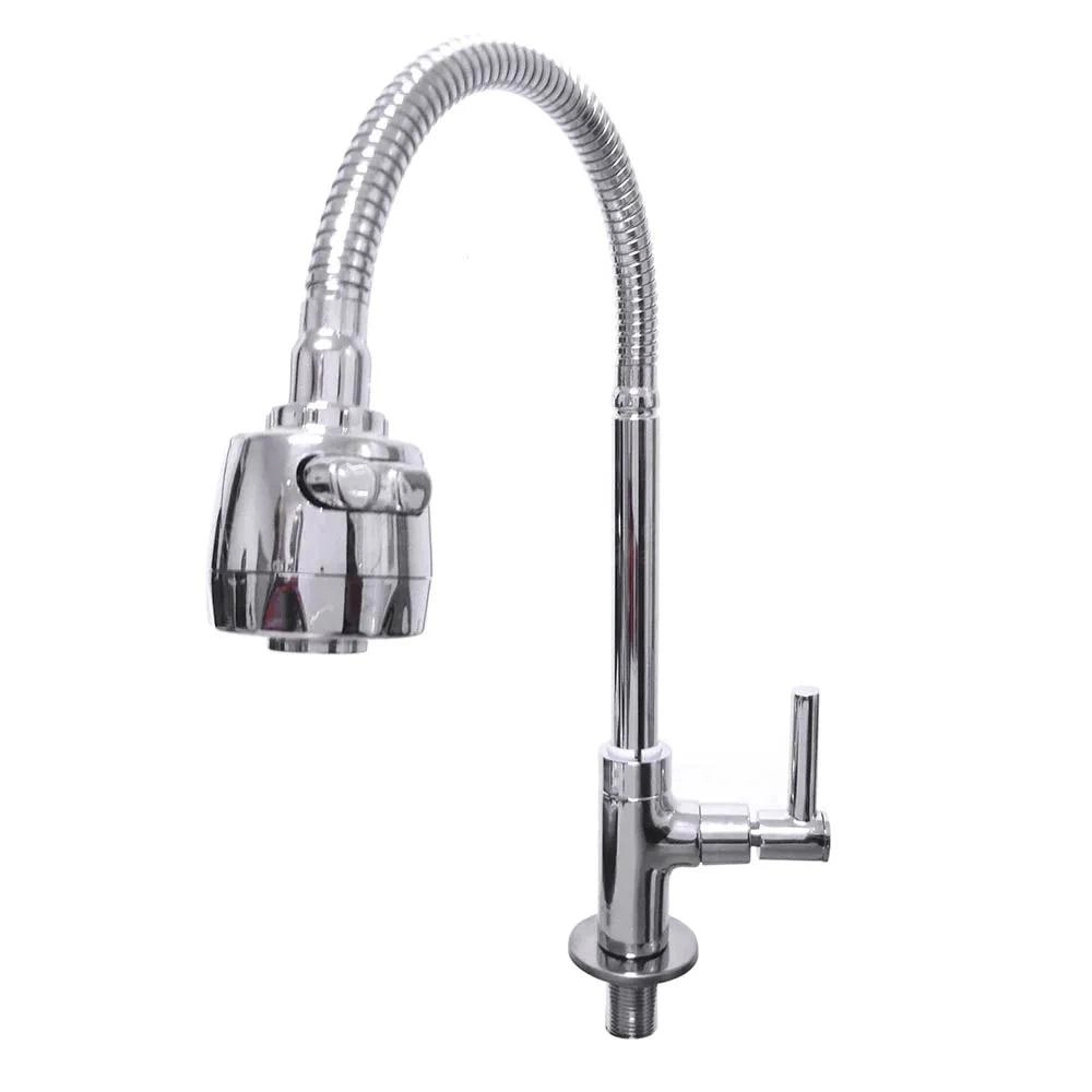 Torneira Gourmet 1169 C-34 1/4 Volta Bica Móvel Bancada