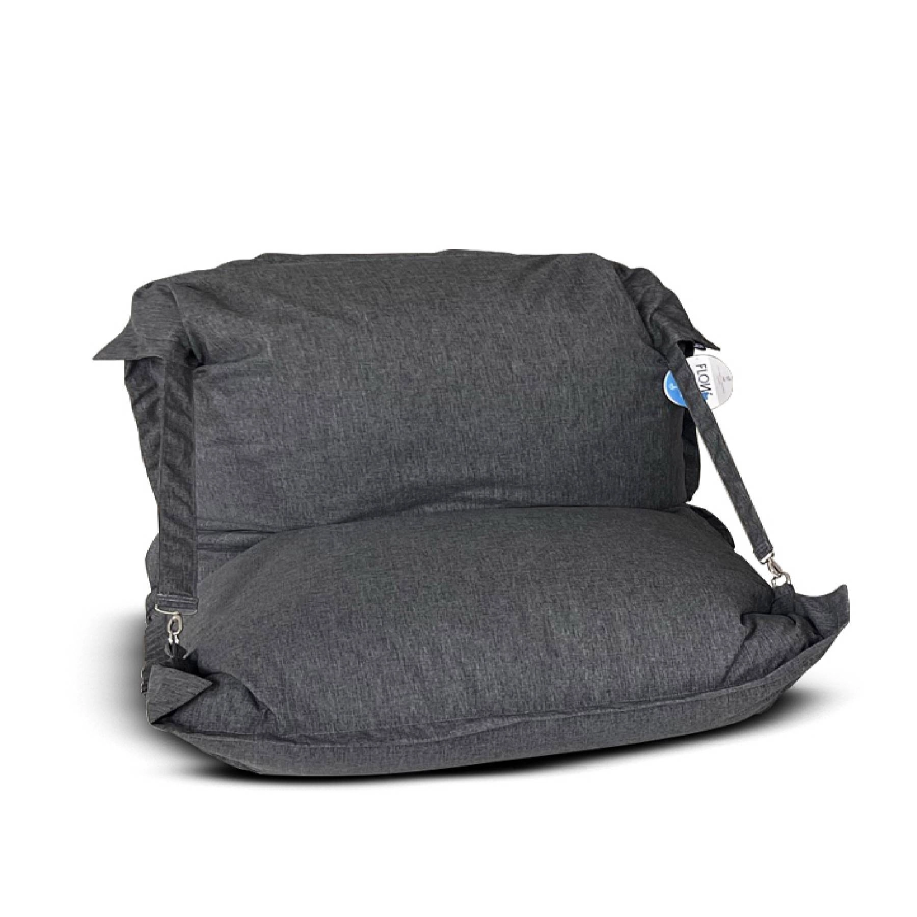 Almofada Flutuante Flow 110x180cm Cinza Wupa Brasil