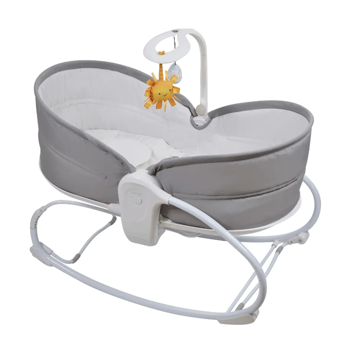 Cadeirinha Moisés Infantil Aconchego Cinza - Clingo