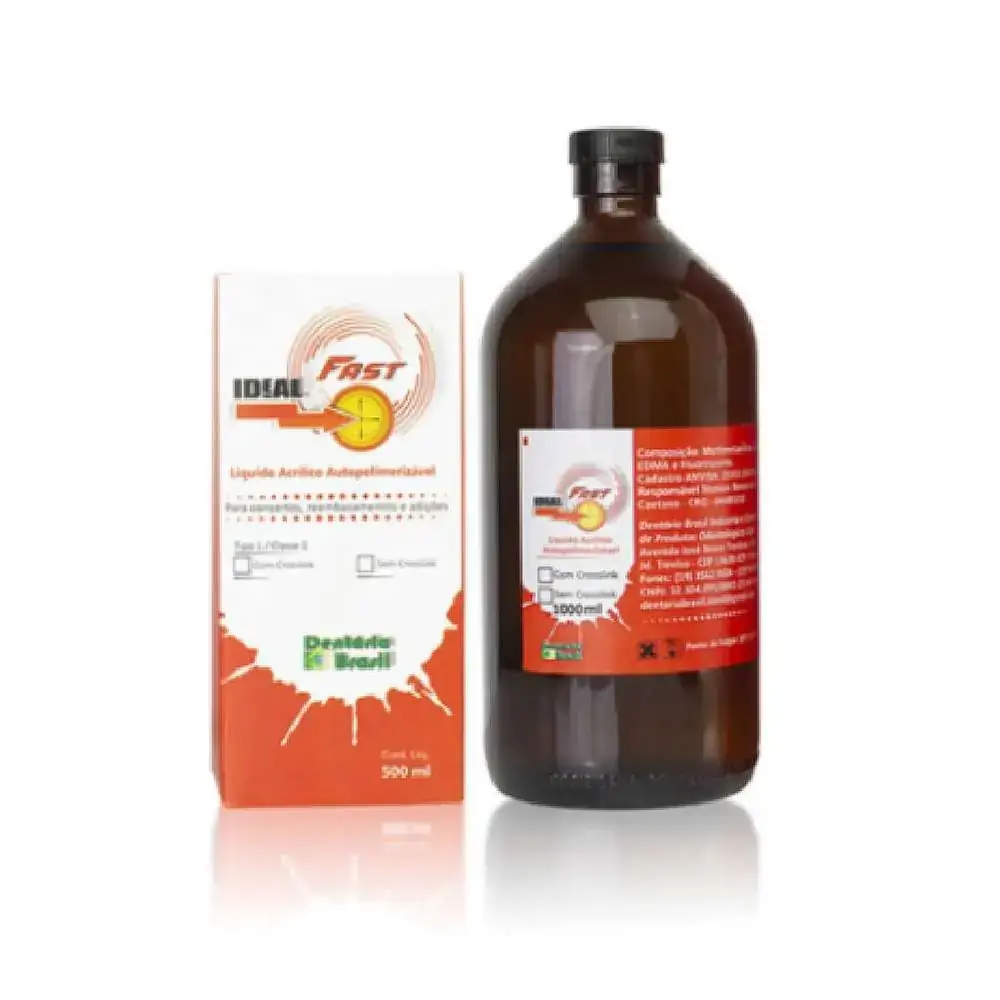 Resina Acrilica Auto Liquida - Ideal Fast - 120ml (Cód. 26.9316)
