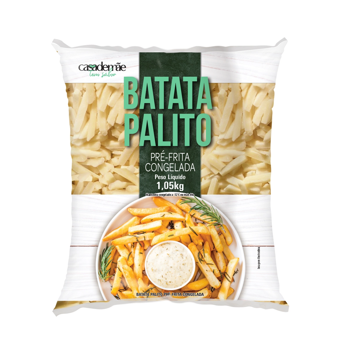 Batata Cong Casa De Mae Pre Frita 1 05k