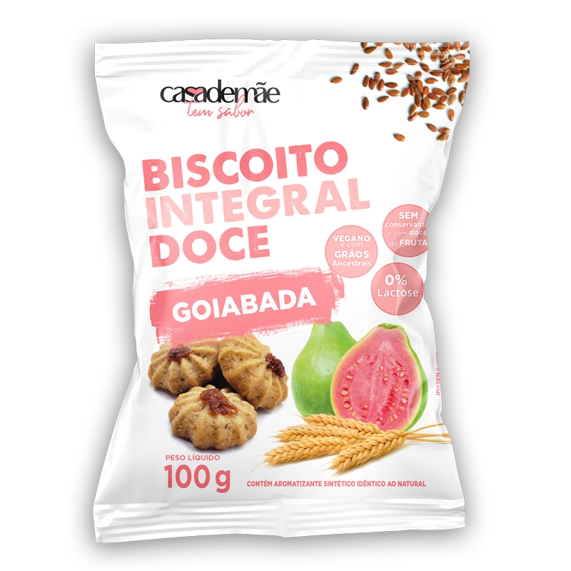 Bisc.int.casa De Mae Goiabada 100g